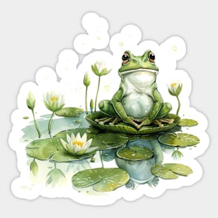 Wonderful frog! Sticker